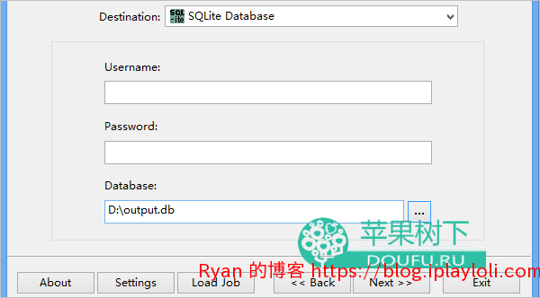 转换MySQL数据库为SQLite数据库02