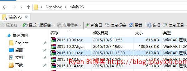 成功备份32MB.CN到Dropbox